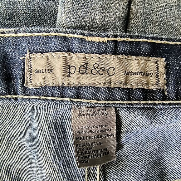 Paper Denim & Cloth PD&C Jeans Men’s 33x30 Blue Slim Straight Denim - Picture 4 of 5